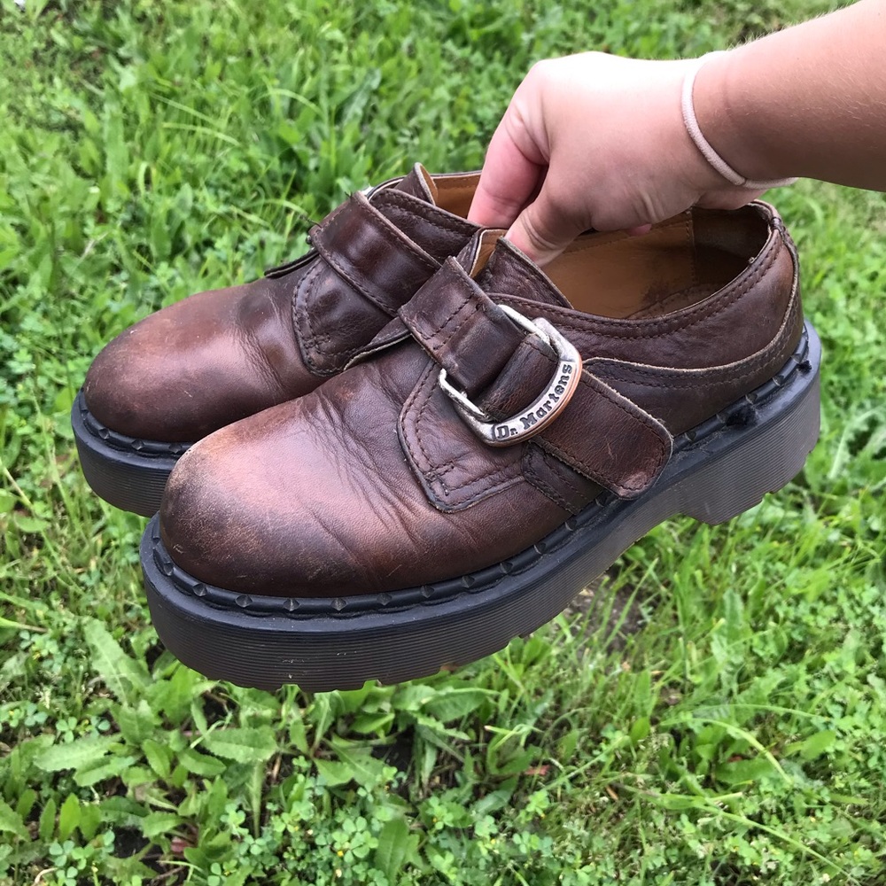 Vintage brown Doc Martens